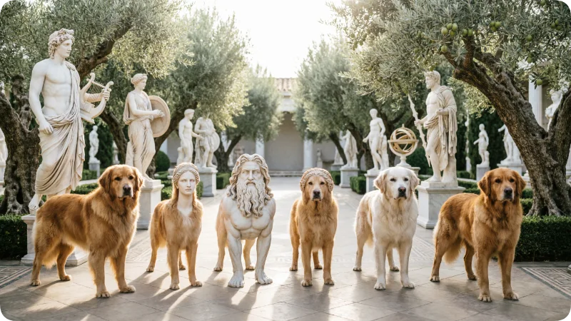 Best Greek Names for Dogs