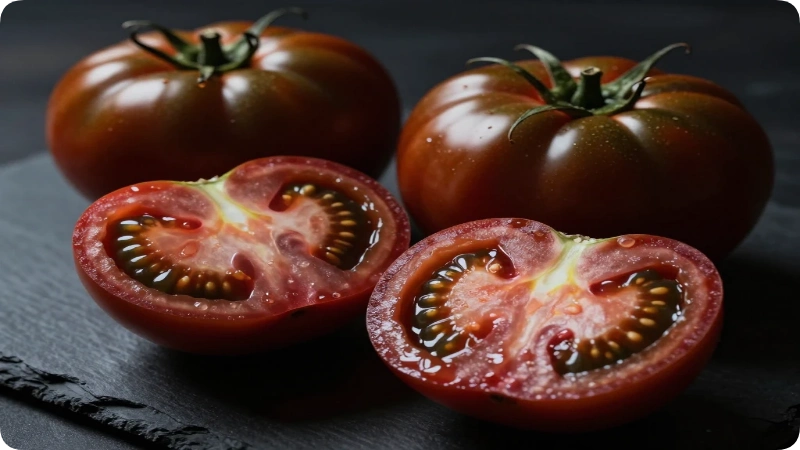 Black and Dark Tomato Names