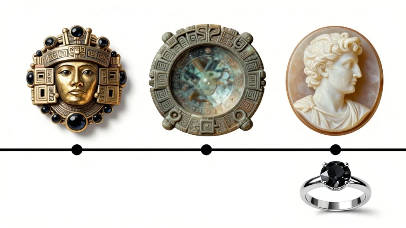 The Cultural Weight of Black Gemstones