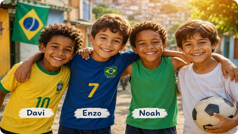 Cute and Charming Brazilian Boy Names