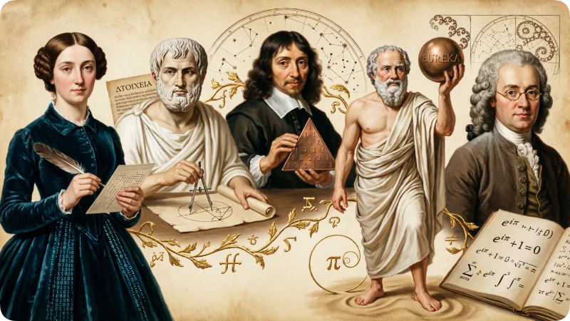 Mathematical Names Inspired by Famous Geniuses