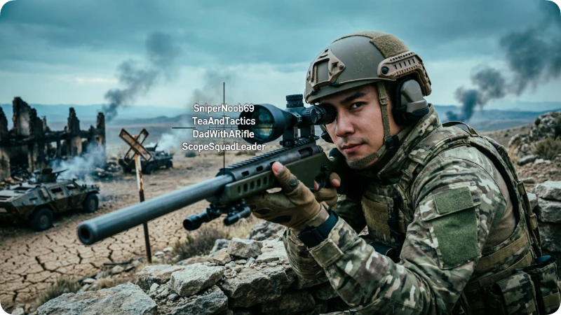 Funny Sniper COD Names