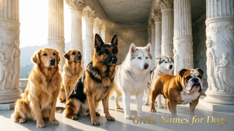 Greek Names for Dogs