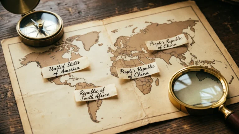 Long Country Names