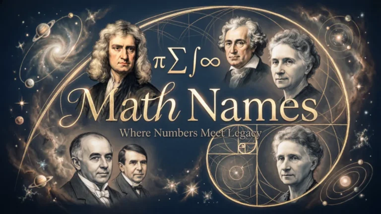 Math Names