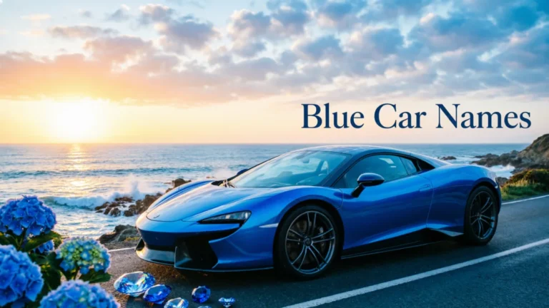 Blue Car Names